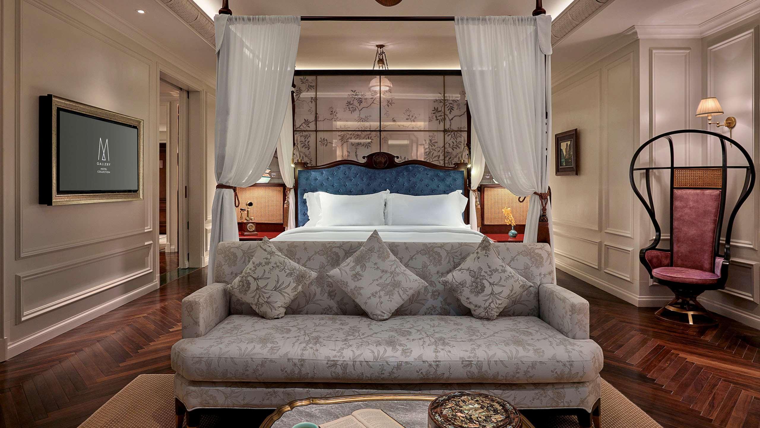 Hotel Perle D'Orient Cat Ba - Mgallery Chan Chau Exteriör bild A suite at the hotel