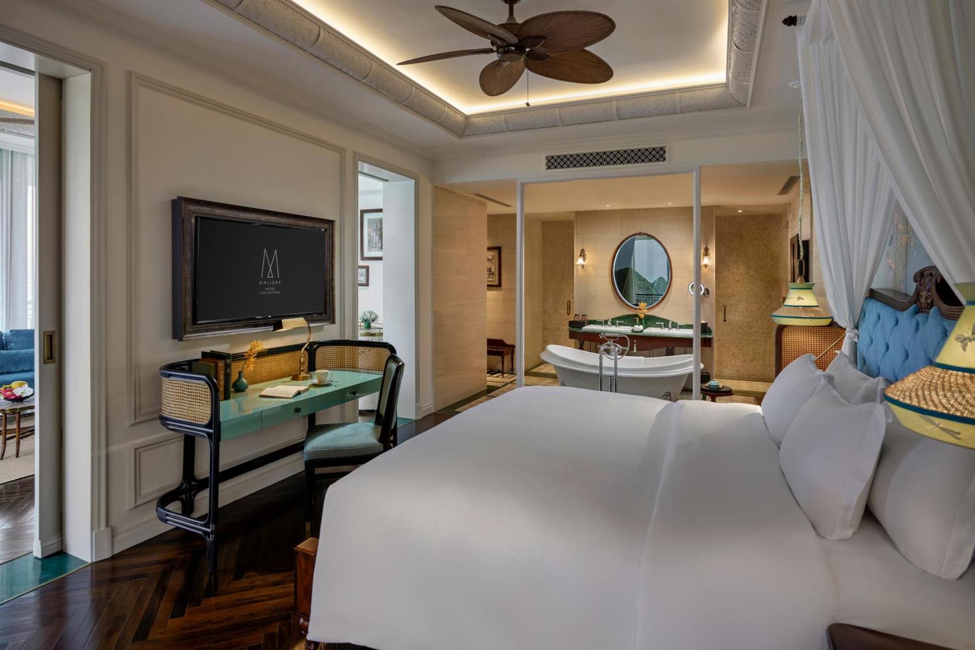 Hotel Perle D'Orient Cat Ba - Mgallery Chan Chau Exteriör bild Deluxe Ocean View Room